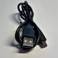 3er Set USB-Mini Kabel, USB-A-Stecker auf USB-B-Mini 5-pin Stecker, USB 2.0, 1,0m