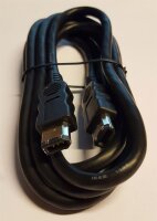 DIGITUS IEEE 1394 FireWire Kabel 1,8 m Länge, 2 x 6...