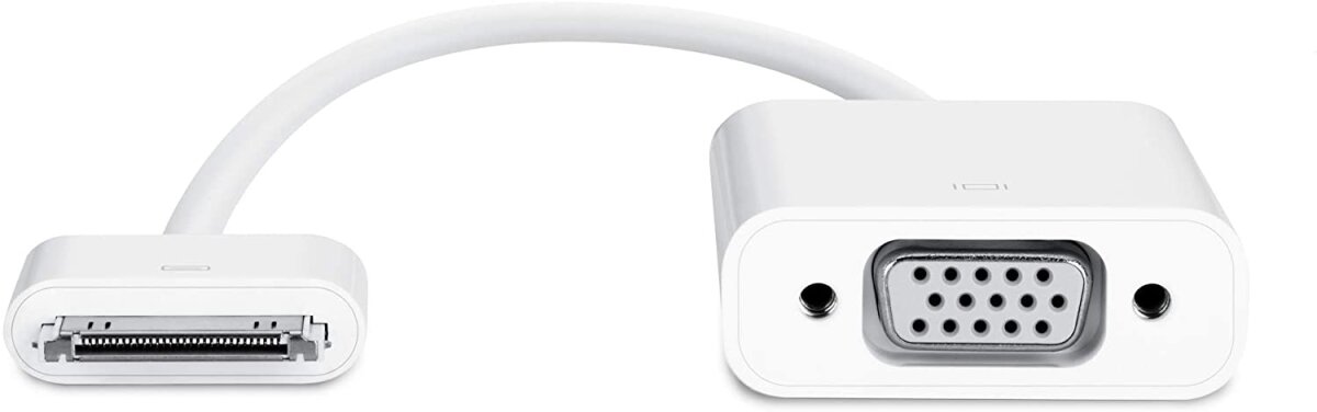 Apple MC552ZM/B DockConnector auf VGA Adapter, 7,99 €